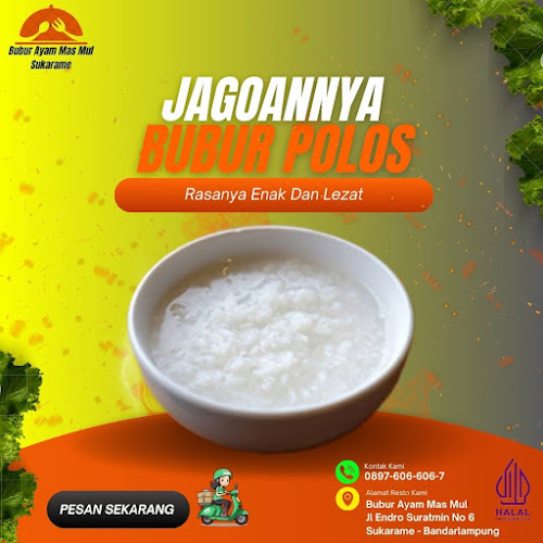 Bubur Ayam Mas Mul - Sukarame - Gastronomi dan perhotelan