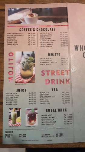 RA Street - Gastronomi dan perhotelan