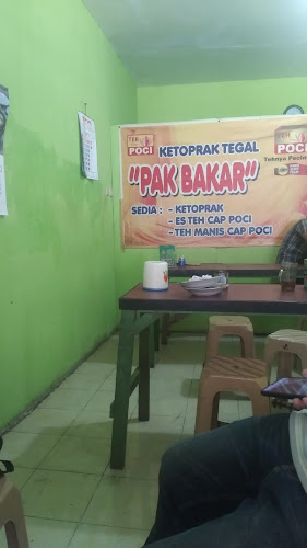 Ketoprak Tegal Pak Bakar - Gastronomi dan perhotelan