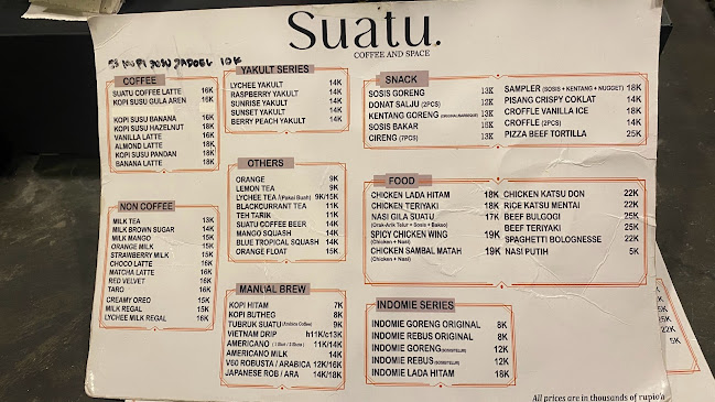 SUATUKOPI Coffee and Space - Kota Kediri