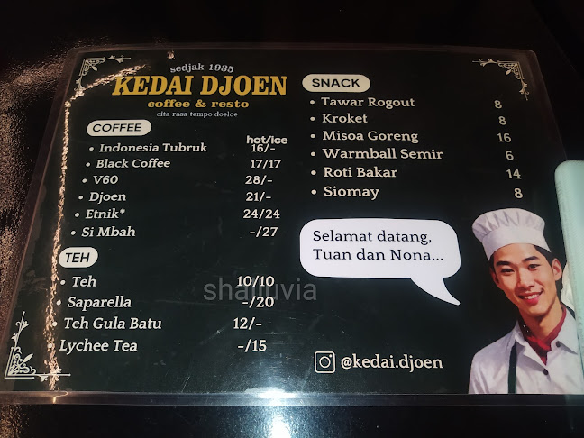 Opinii despre Djoen Bakery, Coffee & Resto sedjak 1935 în Kota Yogyakarta - Gastronomi dan perhotelan