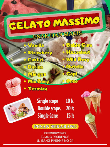 GELATO MASSIMO TJIANG - Kota Semarang