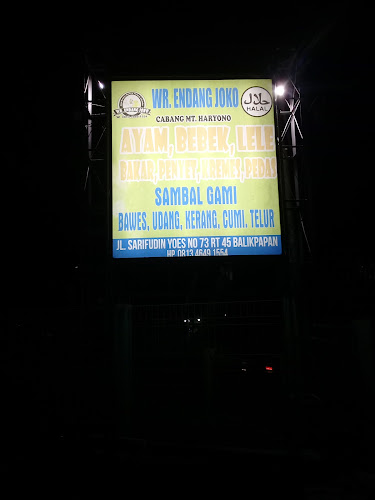 Wr. Ayam Kremes Endang Joko cabang MT Haryono - Gastronomi dan perhotelan