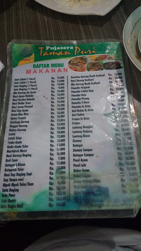 Pujasera Taman Puri - Gastronomi dan perhotelan