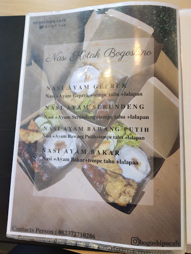 Opinii despre Bogoshipo Cafe în Kota Bengkulu - Gastronomi dan perhotelan