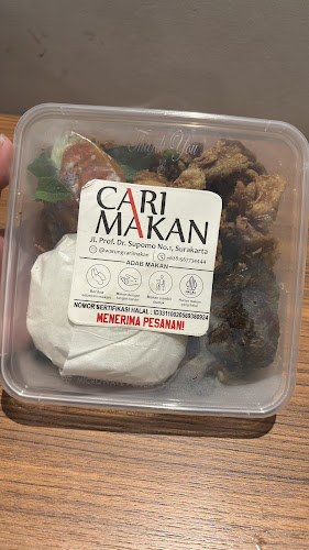 Warung Cari Makan - Gastronomi dan perhotelan