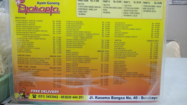 Ayam Goreng Djakarta - Surabaya