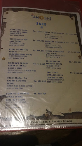 Tanoshi Izakaya Restaurant - Kota Semarang