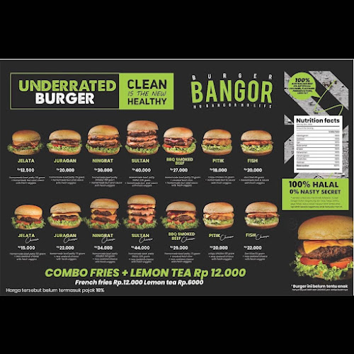 Burger Bangor Tegal Rotan