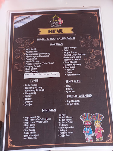 Comentarii opinii despre Rumah Makan Saung Babeh Setu