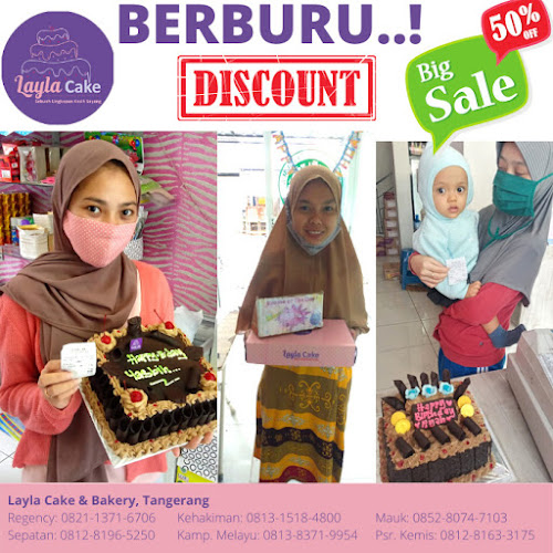 Layla Cake (Regency) - Gastronomi dan perhotelan