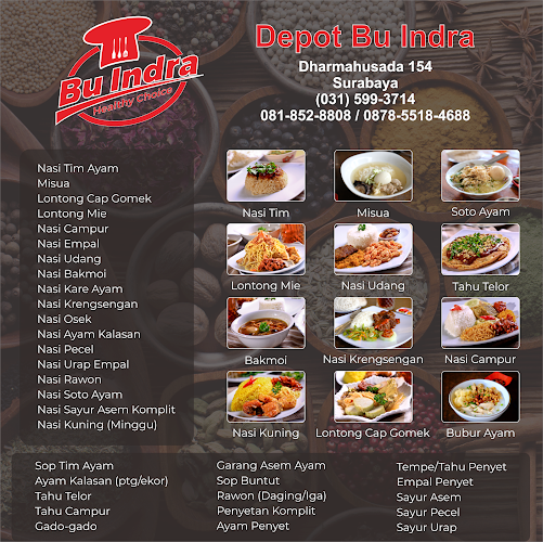 Depot Bu Indra - Gastronomi dan perhotelan