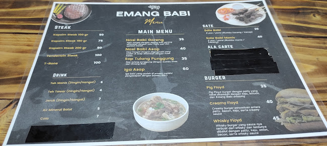 Emang Babi Street Food - Gastronomi dan perhotelan