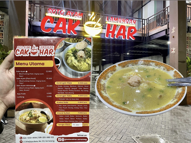 Opinii despre Soto Lamongan Cak Har Semarang în Kota Semarang - Gastronomi dan perhotelan