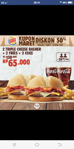 Burger King Pajajaran - Gastronomi dan perhotelan