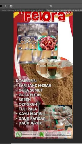 FELORA INSTAN JAHE MERAH