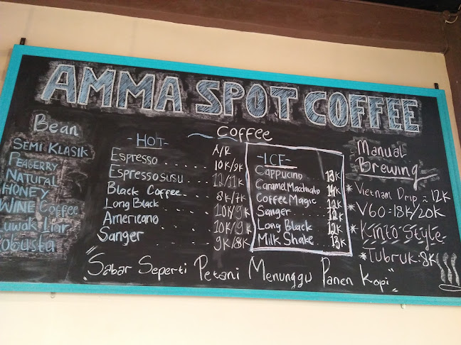 AMMA SPOT COFFEE - Gastronomi dan perhotelan