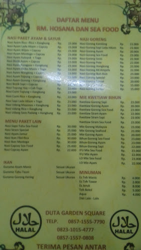 Opinii despre RM. Hosana - New Era în Kota Tangerang - Gastronomi dan perhotelan