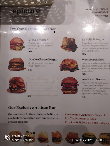 Epicure 2.0 - Gourmet Burgers & Meals - Kota Bandung