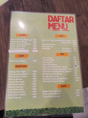 Opinii despre Rumah Makan Kayzan Chinese Food în Kota Gorontalo - Gastronomi dan perhotelan