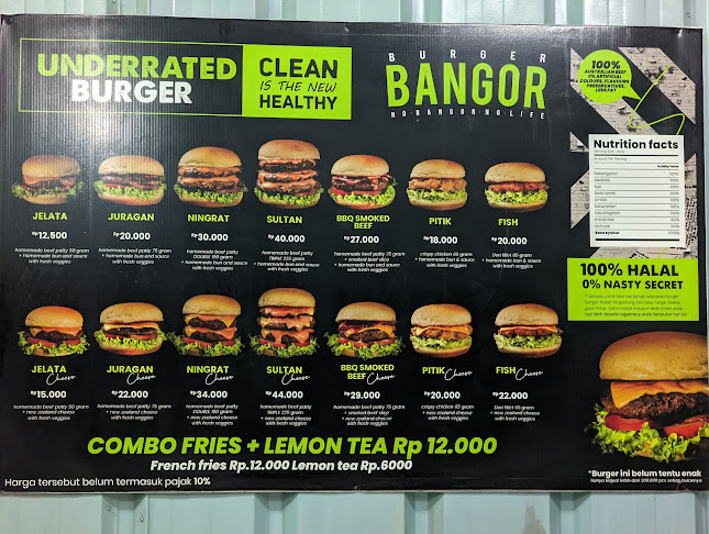 Burger Bangor Buah Batu