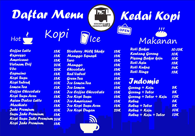 Opinii despre KEDAI KOPI ANGKRINGAN KAMPUS în Kota Bandar Lampung - Gastronomi dan perhotelan