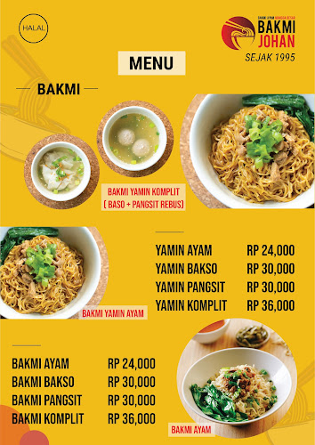 Bakmi Ayam Mangga Besar Johan - Gastronomi dan perhotelan