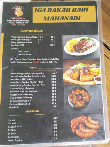 Iga bakar babi mahanadi