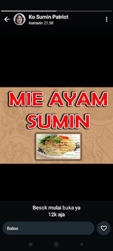 Mie Ayam SUMIN