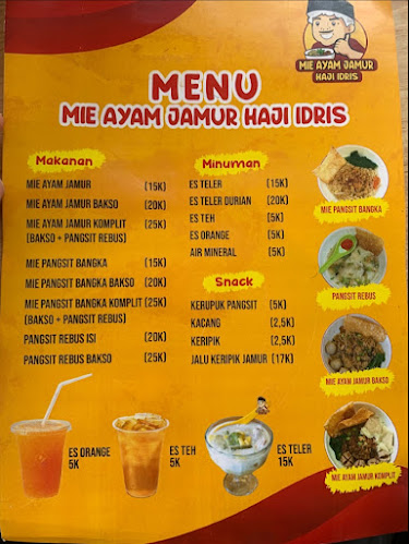 Mie Ayam Jamur Haji Idris