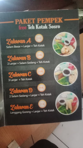 Pempek Zakwan - Gastronomi dan perhotelan