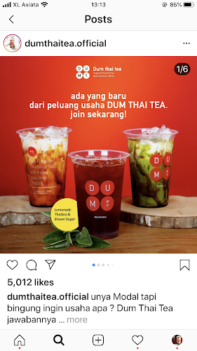 DUM THAI TEA & FOOD DUKUH SARI - SESETAN - Kota Denpasar