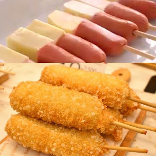 Corn dog & churros, Namjajan Snack Bar