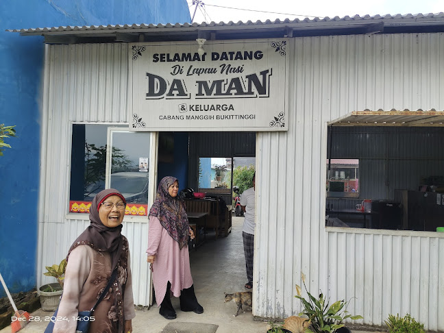 Lapau nasi Da Man Tapi Sawah - Kota Bukittinggi