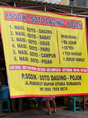 Opinii despre Soto Daging Pak Sodik în Surabaya - Gastronomi dan perhotelan
