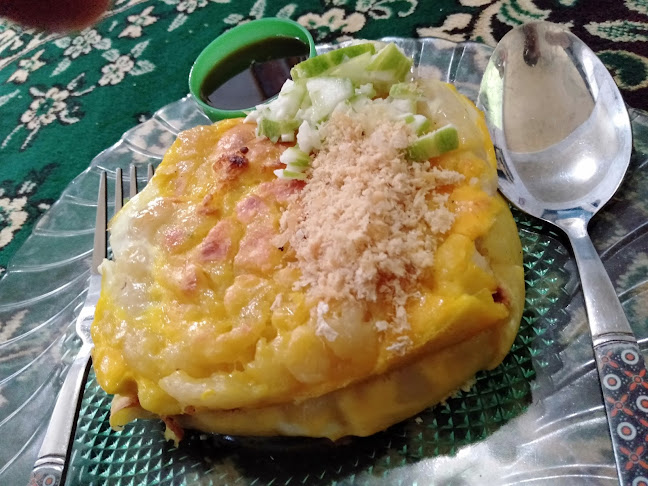 Cup cup cappucino pempek panggang