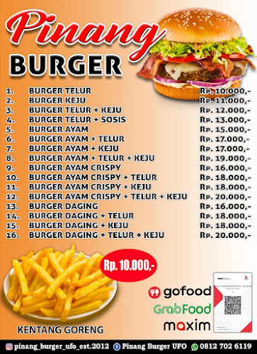 Pinang Burger Wii Mart - Kota Tanjung Pinang
