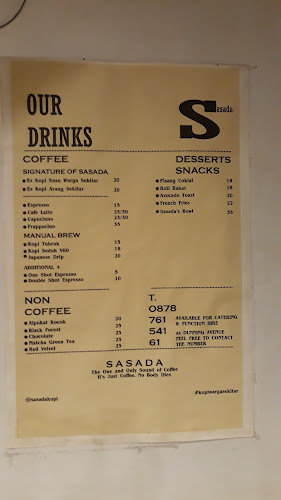 sasadakopi. Roastery & Slow Bar