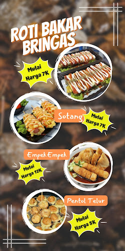 Roti bakar bringas daeng