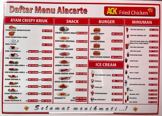 ACK Fried Chicken Sesetan - Kota Denpasar