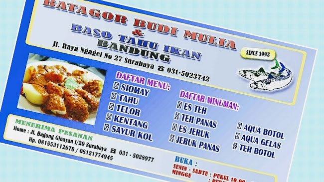 Batagor Budi Mulia - Surabaya