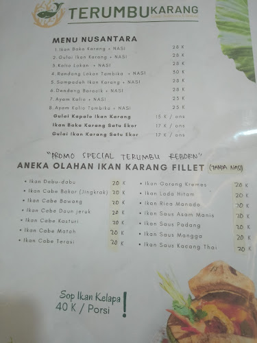 Restoran Terumbu Karang Solok