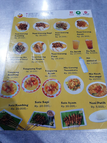 Nasi Goreng Sapi dan Kambing Sate Maranggi