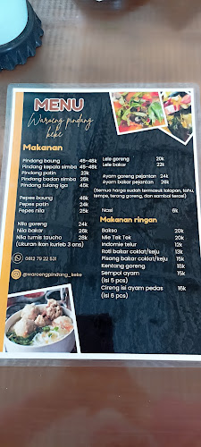Opinii despre Waroeng Pindang Keke în Kota Bandar Lampung - Gastronomi dan perhotelan