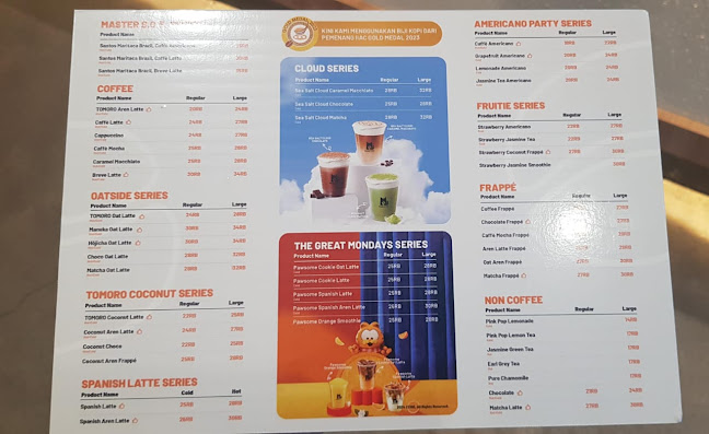 TOMORO COFFEE - Teuku Umar Barat