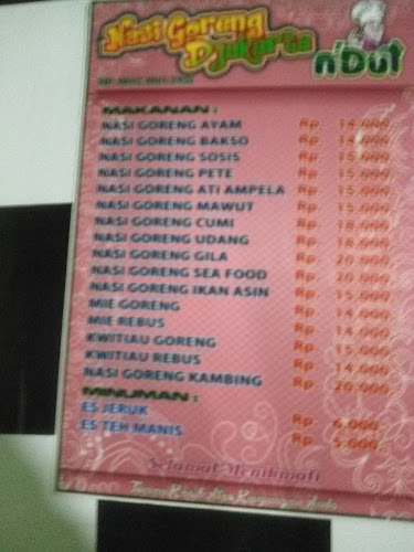 Nasi Goreng Djakarta N'dut - Gastronomi dan perhotelan