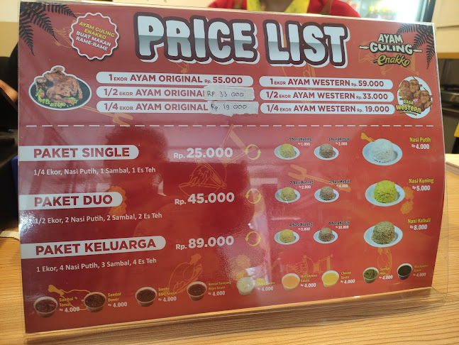 Opinii despre Ayam Guling Enakko Yudanegara Tasik în Kab. Tasikmalaya - Gastronomi dan perhotelan