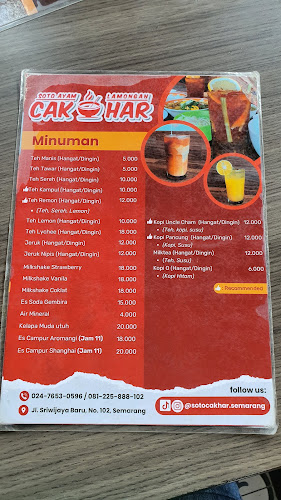 Soto Lamongan Cak Har Semarang - Gastronomi dan perhotelan