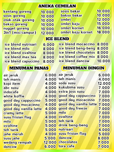 Warkop Berkah Persatuan