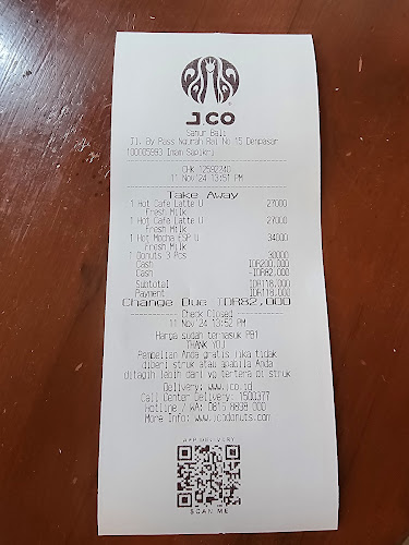 JCO COFFEE & DONUTS SANUR BALI - Kota Denpasar